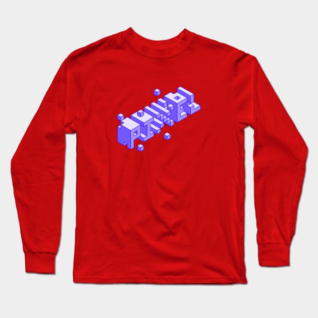 Pixel Long Sleeve T-Shirt by il_valley